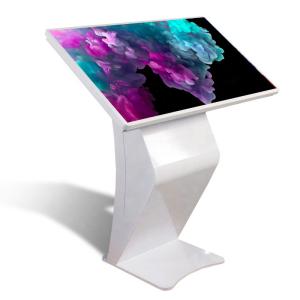 43 55 Inch Indoor Floor Standing Multi Touch Self Service Kiosk Interactive