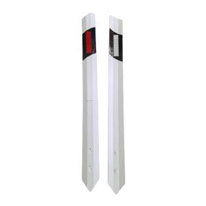 Customized Height PVC Delineators Road Reflective Roadside Warning Guide