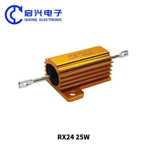 RX24 Gold Aluminum Case Resistor 25w 47 ohm