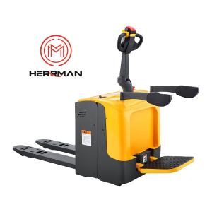 7km/H 2500KG Hydraulic Walkie Front Rider Pallet Jack