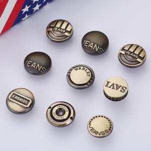 Quality 2021 new arrival high quality jeans button with acrylic stone for sale