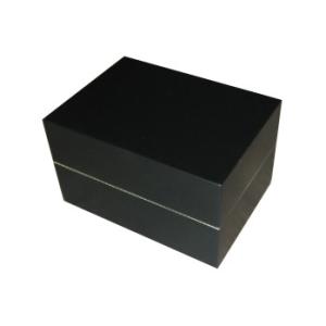 MDF glossy black painting wood tea box