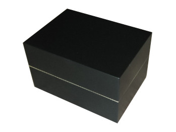 Buy MDF glossy black painting wood tea box at wholesale prices