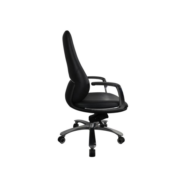 Buy Meeting Room Leather Swivel Chair , TUV 0.48m3 Computer Revolving Chair at wholesale prices