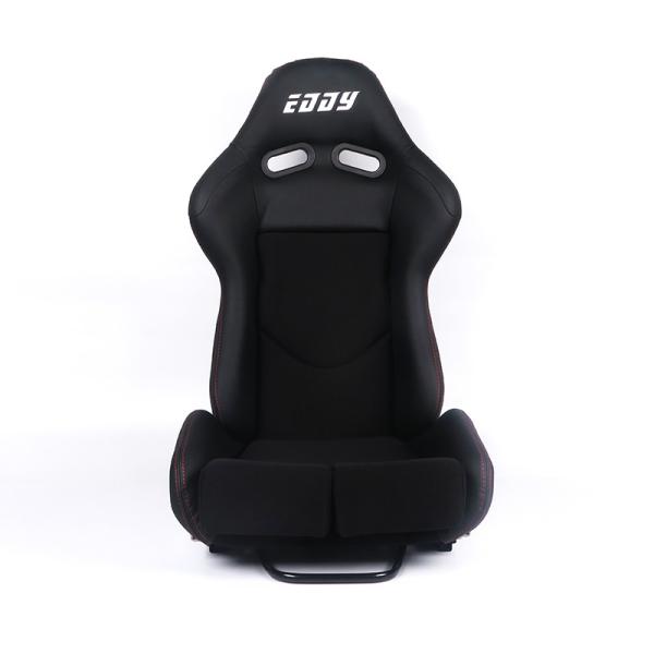 Buy Drag Circuit Drift Adjustable Racing Seat Leather With Knob Reclining at wholesale prices