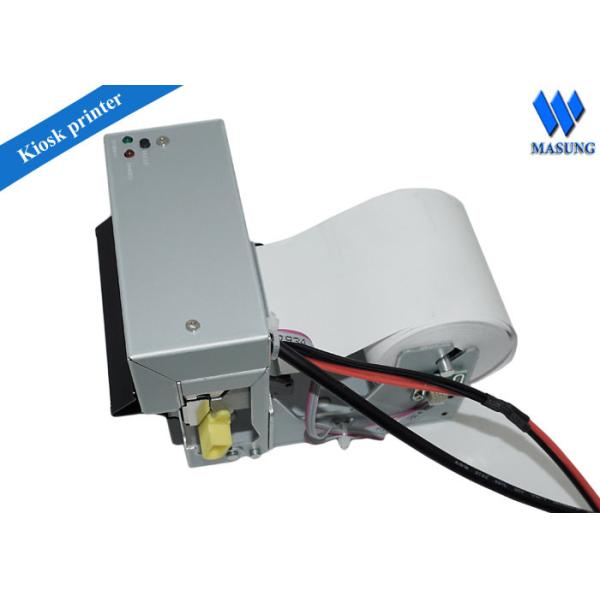 Auto Paper Cutting 58 mm Kiosk Ticket Printers For Gas Pump Station