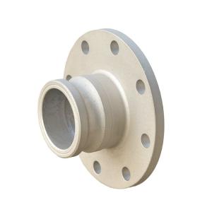 China Aluminum Alloy Round Flange Male End for Heavy Duty Pressure Tanker Truck in Industrial Environments on sale