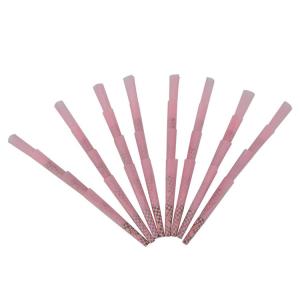 1 1/4 Size Pink Natural Unrefined Ultra Thin Pre Rolled Cones 78mm With Tips