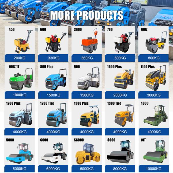 Hot Sale Vibratory Double Drum Roller Road 3ton Light Mini Road Roller Compactor with Price