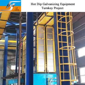 Galvanizing Various Steel Parts with Hot Dip Galvanizing Furnace Equipment