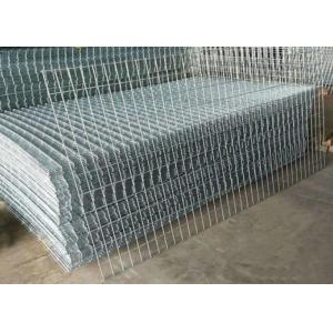 China 4' X 8' Galvanized Welded Wire Mesh With Uniform Mesh Size  For Reinforcement on sale