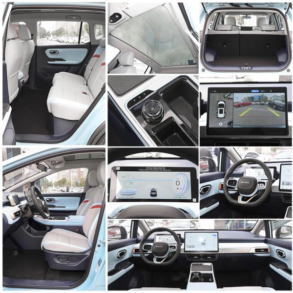 High Speed 150km/h Gac Aion Y Electric Car with Max Range 600KM Quick Charge Time 0.8h
