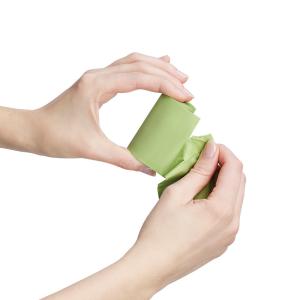 fully biodegradable foldable pet carrier bag disposable customization pet waste