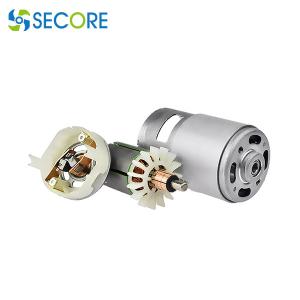 45*66mm Brushed Permanent Magnet DC Motor With Cooling Fan