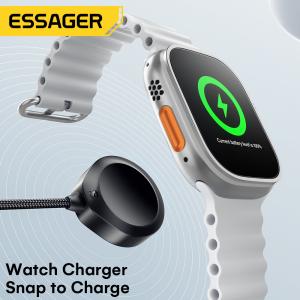 ESSAGER ES-X66 Series 100W USB C to USB C+L+Wireless Watch Charger 3 in 1 Cable