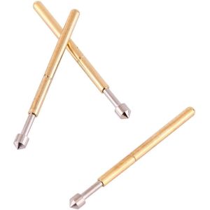 China 100 Pieces P75-E2 Cone Head Spring Test Probe with 16mm Length and 1.4mm Boring Size for PCB Testing on sale