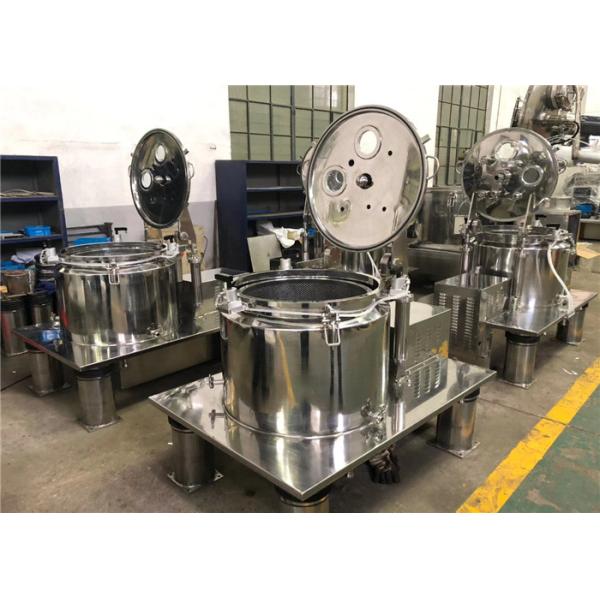 Silicone Rubber Seals Top Discharge Centrifuge , Automatic Centrifuge Energy