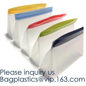Double Zip lockk Closure, Flexible, Airtight, Waterproof Zipper Seal, Slider