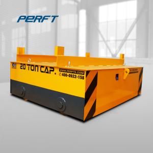 Customized Battery Power 20t Rail Transfer Cart For Handling Train Bogies