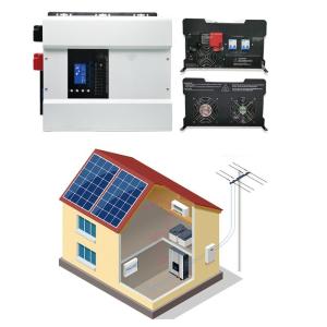 High Conversion Efficiency Off Grid Inverter 5 Functions Impact Resistance