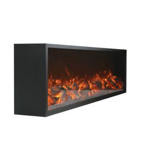 China 60inch 1500mm LED Light Pure Decor Built-in Electric Fireplace With APP on sale