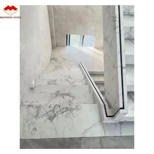 Straight Stair Non Slip Stair Treads with Sintered Stone Big Slabs from Special