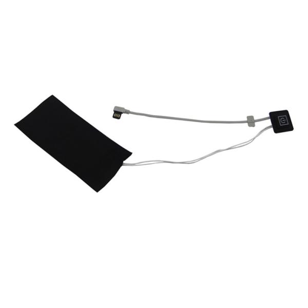 Graphene USB Charging Heated Waist Belt Warming Sheet For Low Back