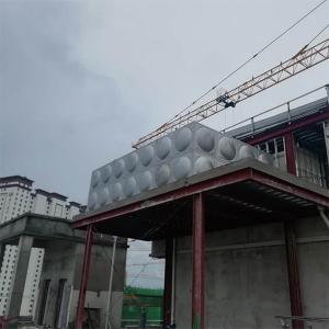 Middle Layer Square Tanks For Water , Pu Insulated Hot Water Storage Tank