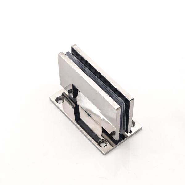 45KG Stainless Steel 90 Degree Glass Shower Hinge for Bathroom Glass Screen Long Life