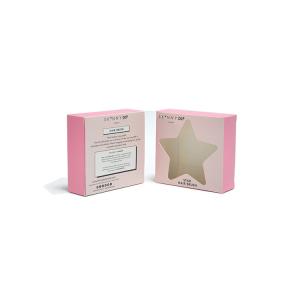 Small Pink Gift Pantone Cardboard Box With Window