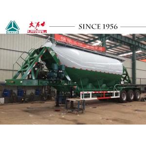 40CBM 3 Axles Bulk Cement Tanker Trailer With WeiChai 4100 Diesel Engine