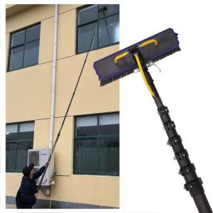 Lightweight Carbon Fiber Telescopic Window Cleaning Pole 1K / 3K / 12K