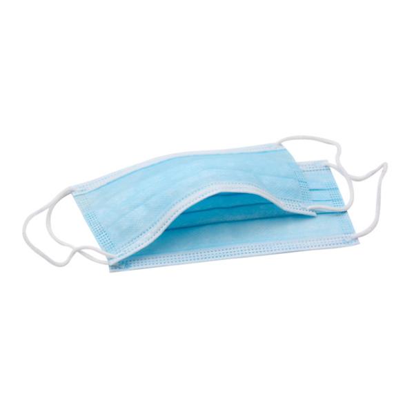 Anti Virus Disposable Mouth Mask , 3 Ply Disposable Face Mask With Ear Loops