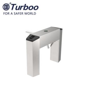 Semi Automatic 3 Arm Turnstile Tripod Barrier Gate Waist Height 304 Stainless