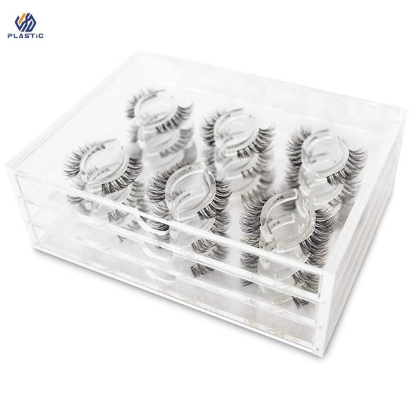High Hardness Acrylic Cosmetic Storage Box For Space Saving And Organized