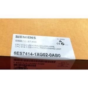 Quality SIEMENS 6ES7414-1XG02-0AB0 SIMATIC S7-400, CPU 414-1 CENTRAL PROCESSING UNIT WITH: MULTI-POINT MPI INTERFACE 128 KB WORK for sale