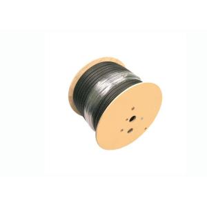 Rg6u Coaxial Cable 75 Ohm , Tri - Shield Satellite Coaxial Cable Foam PE
