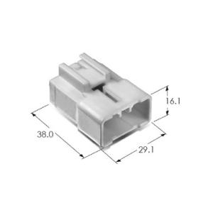 10 Pin Mg641059 Pa66 Gf13 Auto Electrical Connectors