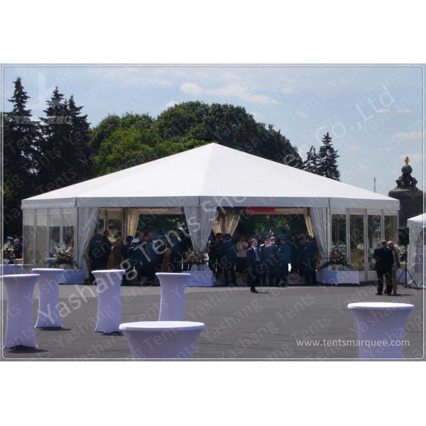 Portable Large Clear Span Fabric Structures Black PVC Fabric Roof Cover