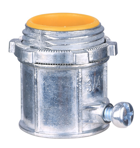 Buy Insulated EMT Conduit Fittings Watertight Emt Connectors Zinc Die Casting at wholesale prices