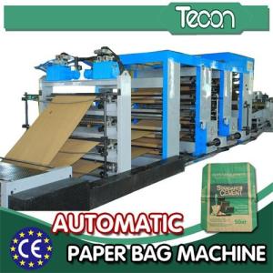 Quality Automatic Cement Paper Bag Making Machine with both-end pasted for sale