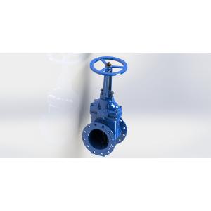 DN600 Resilient Seated Gate Valve With Epoxy Coated Wedge