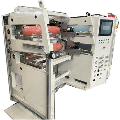 Automatic 120mm Slitting Rewinder Machine 50um Roll 380v