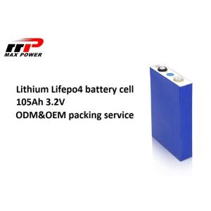 China PSE 3.2V 105Ah Lithium LiFePO4 Battery KC CB UL Phosphate Cell on sale
