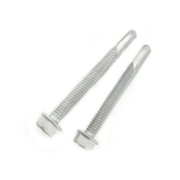 Buy Standard Hex Washer Head Bi Metal Screws Self Drill Fastener DIN 7504 Screws at wholesale prices