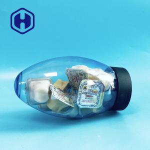 Bulk 1250ml Egg Shape 42oz Pet Jar Packaging Custom FSSC