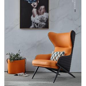 Luxury Modern Fabric Leather Leisure Chair Designer Living Room Confoetable