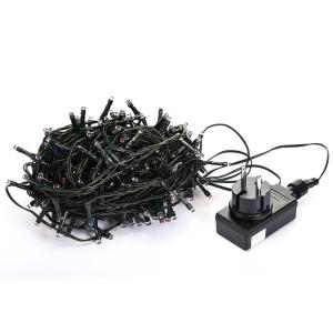 300 LED Christmas Lights Indoor Outdoor Warm White Christmas Tree Lights Green