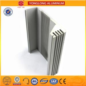 Quality Heat Insulating Aluminum Section Materials For Window Frame Silver Color for sale