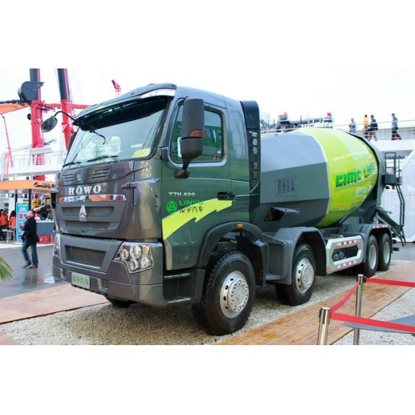 Buy 12m³ Cubage Mixer Concrete Truck With ZF8118 Steering Gear Box at wholesale prices